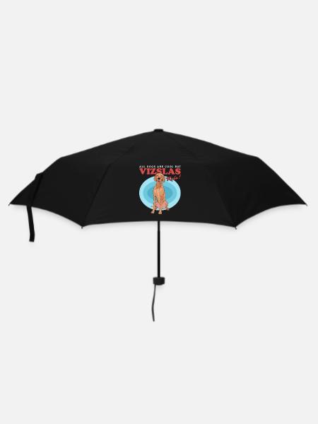Magyar Vizsla | Hunde Hundebesitzer Geschenk - Regenschirm (klein) - Schwarz