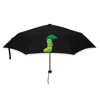 Parapluie chenille - Parapluie standard - noir - Devant