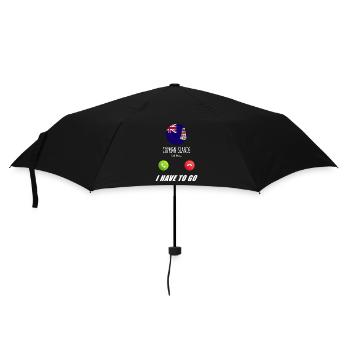 Les îles Caïmans appellent les drapeaux lusiger sorts - Parapluie standard - noir - Devant