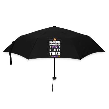 Childcare Daycare Provider Teacher - Umbrella (small) - black - Front