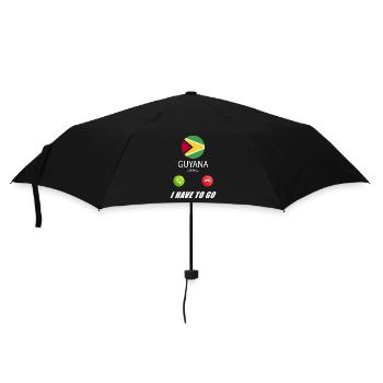 Le Guyana appelle les drapeaux Lusiger en disant - Parapluie standard - noir - Devant