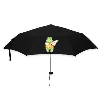 Turtle Hairdresser Scissors - Umbrella (small) - black - Front
