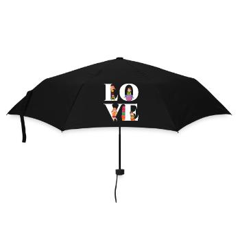 Fournisseur de services de garde d’enfants Enseignant - Parapluie standard - noir - Devant