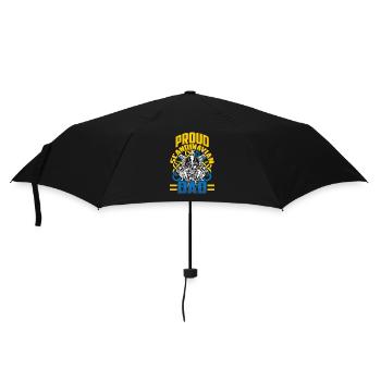 Proud Scandinavian father Swedish Nordic - Umbrella (small) - black - Front