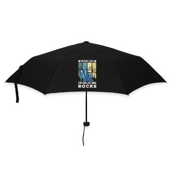 Have Not Lost Me I Collect Stones Geologist - Umbrella (small) - black - Front