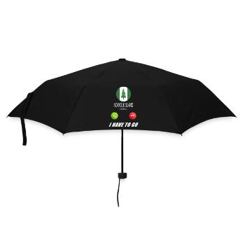 Norfolk Island calls lusiger flags saying - Umbrella (small) - black - Front
