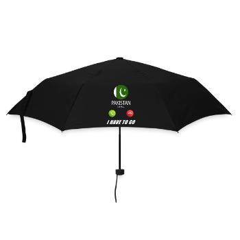 Pakistan calls lusiger flags - Umbrella (small) - black - Front