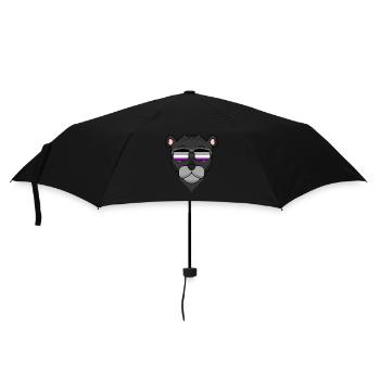 Asexuel Lgbt Panthère Noire Asexualité - Parapluie standard - noir - Devant