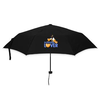 Amoureux de la nuit Nuitée - Parapluie standard - noir - Devant