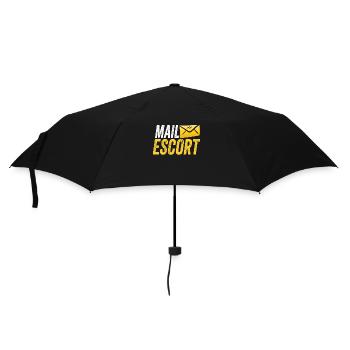 Postman Parcel Service Delivery Postman - Umbrella (small) - black - Front