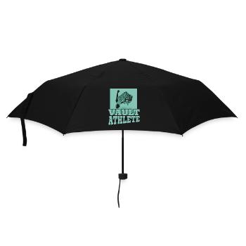 Athlète de saut Parkour Traceur - Parapluie standard - noir - Devant