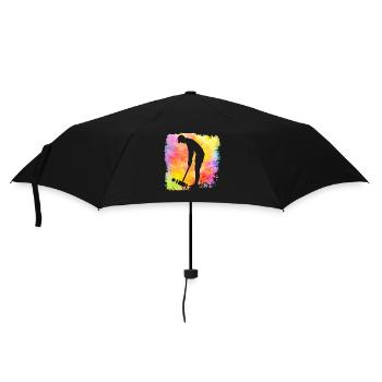 Croquet Retro - Umbrella (small) - black - Front