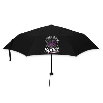 J’ai besoin d’un télescope de l’univers spatial - Parapluie standard - noir - Devant