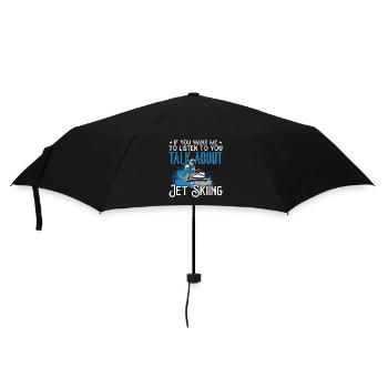JetSki Vacances Sports Nautiques Mer Été Lac Cadeau - Parapluie standard - noir - Devant