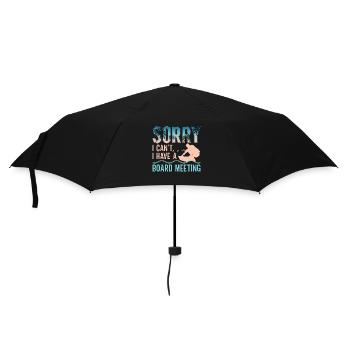 Wakeboard Wakeboarder Wake Wakeboarding Gift - Umbrella (small) - black - Front