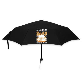 Fabrication de savon si vous me voyez - Parapluie standard - noir - Devant