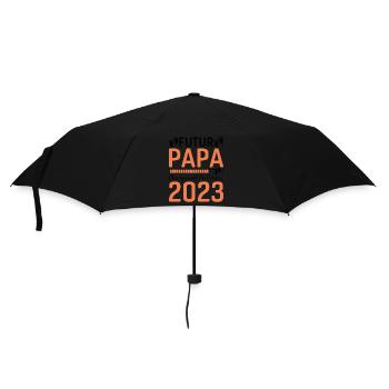 Papa Père Futur Papa 2023 Idée Cadeau Dad - Parapluie standard - noir - Devant