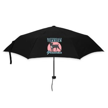 Patterdale Terrier Grandma Dog Owner Gift - Umbrella (small) - black - Front
