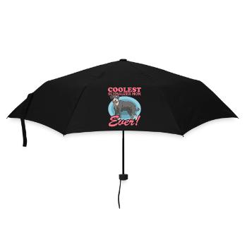 Schnauzer Maman Chien Propriétaire De Chien Cadeau - Parapluie standard - noir - Devant