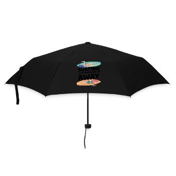 Mère Planche de surf Petite amie Sœur - Parapluie standard - noir - Devant