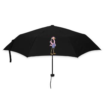 Flamingo Hairdressing Scissors - Umbrella (small) - black - Front