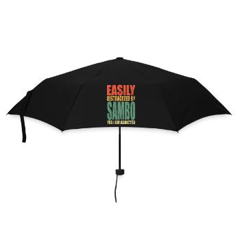 Sambo disant drôle - Parapluie standard - noir - Devant