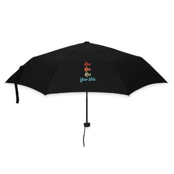 Roe Your Vote - Umbrella (small) - black - Front