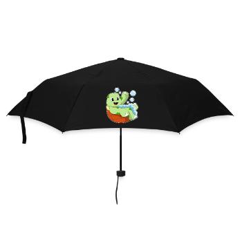 Turtle Bathing Bathtub - Umbrella (small) - black - Front