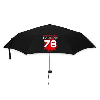 Sang Pour Sang Parisien - 78 - Parapluie standard - noir - Devant