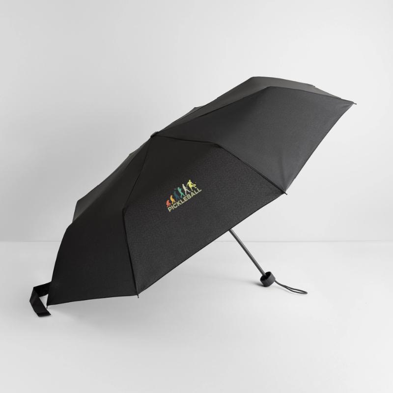 Drôle d’évolution Paddle Pickleball Player Dink Fun Parapluie standard
