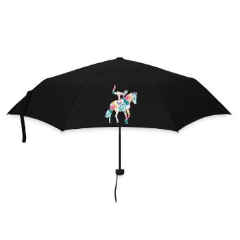 Vaulting Volti Vaulting Horses Horse Girls - Umbrella (small) - black - Front