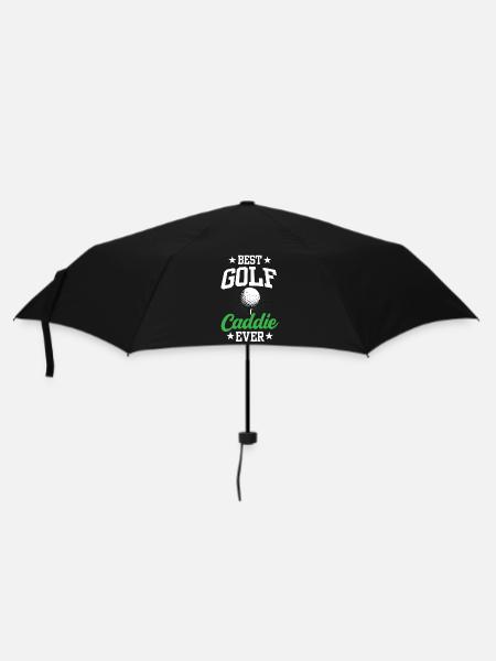 Meilleur caddie de golf golfeur golfeur golf - Parapluie standard - noir