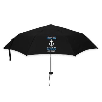 Je navigue sur la Fat Lane parce que mes tactiques sont folles - Parapluie standard - noir - Devant