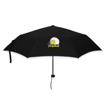 Pickleball Player Paddleball Lover Humor Paddle - Parapluie standard - noir - Devant