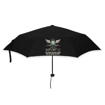13 Jahre verheiratet kann tun 13.Hochzeitstag - Regenschirm (klein) - Schwarz - Vorne