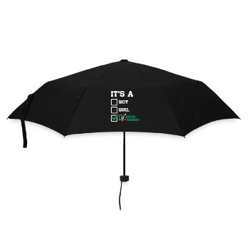 New Kidney Organ Surgery Transplant Recipient - Umbrella (small) - black - Front