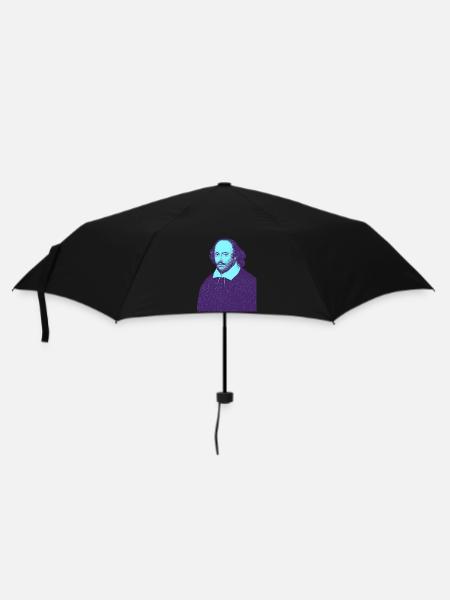 William Shakespeare - My Theatre - Umbrella (small) - black