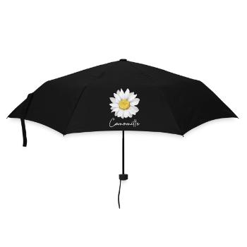 Camomille - Parapluie standard - noir - Devant