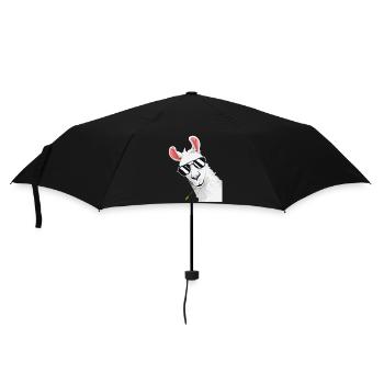 Alpaga Lama Camel Lover Llama Dictons - Parapluie standard - noir - Devant