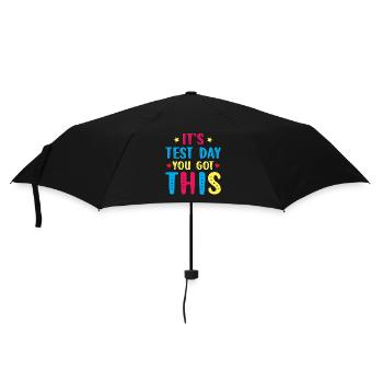 Test Day Kids - It's Test Day You Got This - Umbrella (small) - black - Front