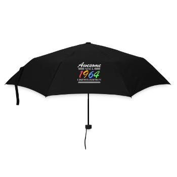 1964 - Born 1964 - Fantastic since 1964 - Umbrella (small) - black - Front