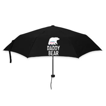 LGBT Rainbow Gay Pride Homo Lesbian Gay - Umbrella (small) - black - Front