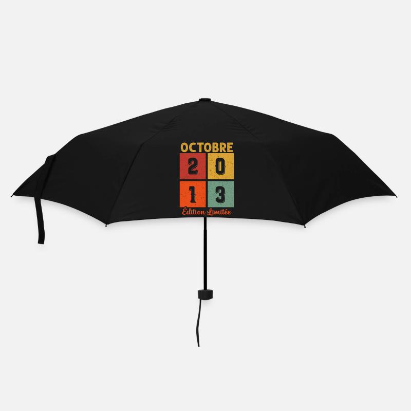 Octobre 2013 Vintage - Parapluie standard - noir