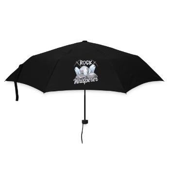 Stone Whisperer Geologist Geology Geology Student - Umbrella (small) - black - Front