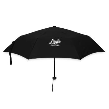 Vintage Holiday Trip Leyte Philippines Asia - Umbrella (small) - black - Front