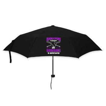 baseball dicton drôle - Parapluie standard - noir - Devant