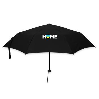 Ukraine Home Ukraine Flag Ukraine Love - Umbrella (small) - black - Front
