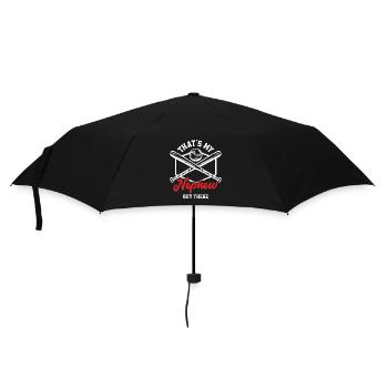 Baseball Neffe - Regenschirm (klein) - Schwarz - Vorne