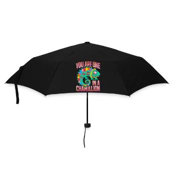Caméléon drôle disant You-Are-One-In-A-Million - Parapluie standard - noir - Devant