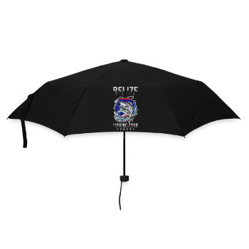 Angeltour Belize 2022 - Regenschirm (klein) - Schwarz - Vorne